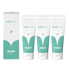 Live Orals PureBreath toothpaste 80g pack of 3 packaging