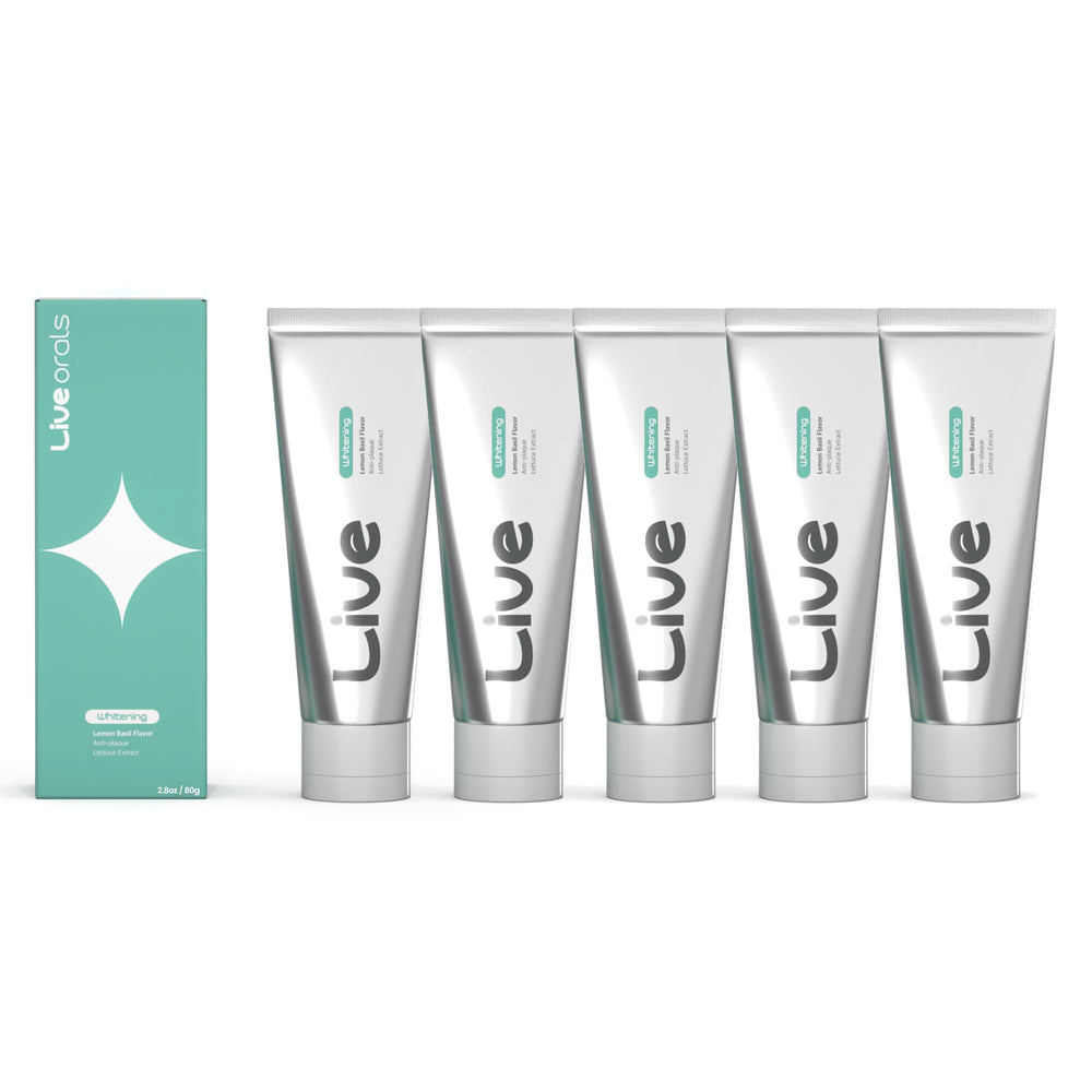 Hero image of Live Orals Whitening Toothpaste 80g x5 pack