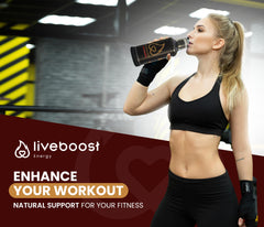LIVEBOOST bottle side profile