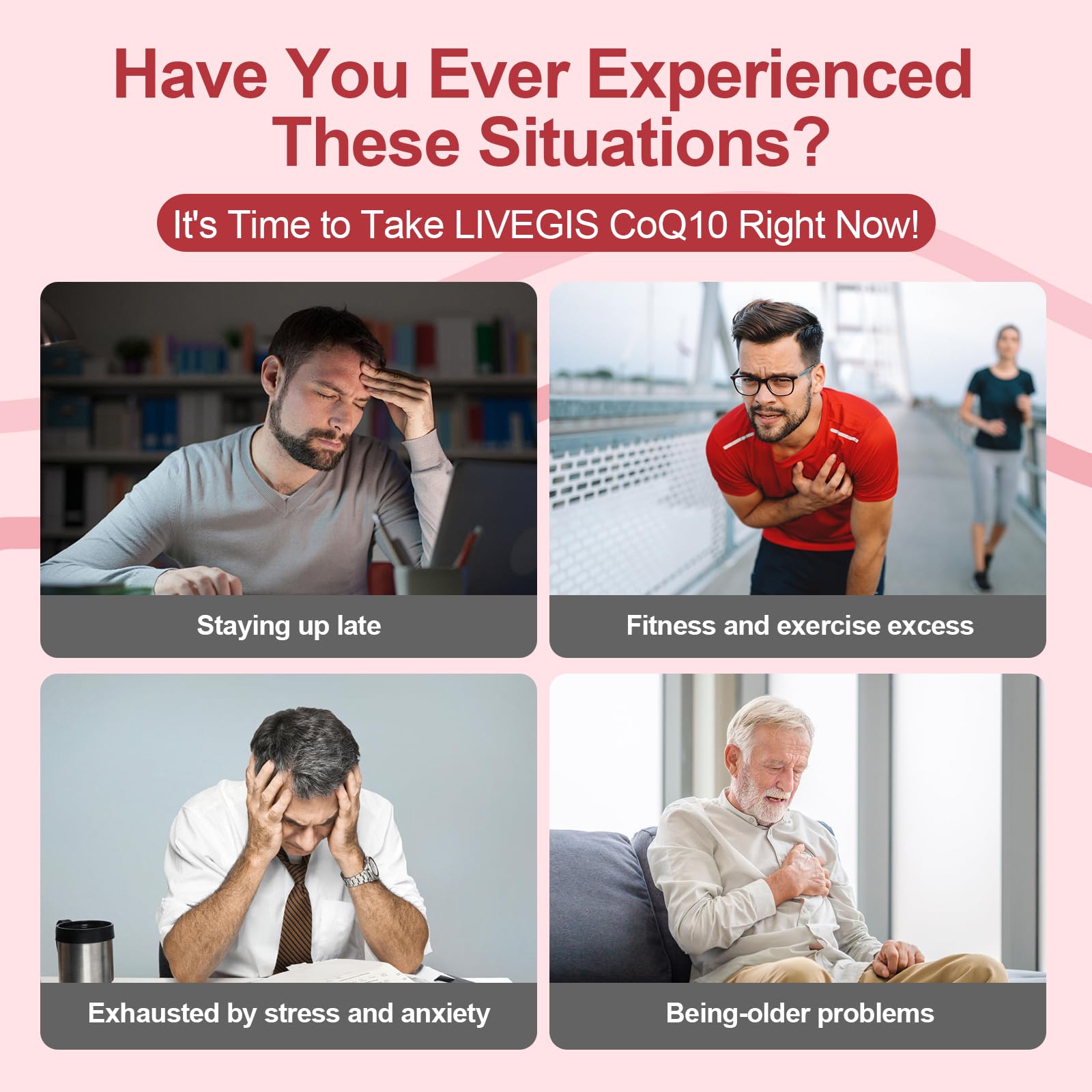 Close-up of LIVEGIS CoQ10 200mg softgels label