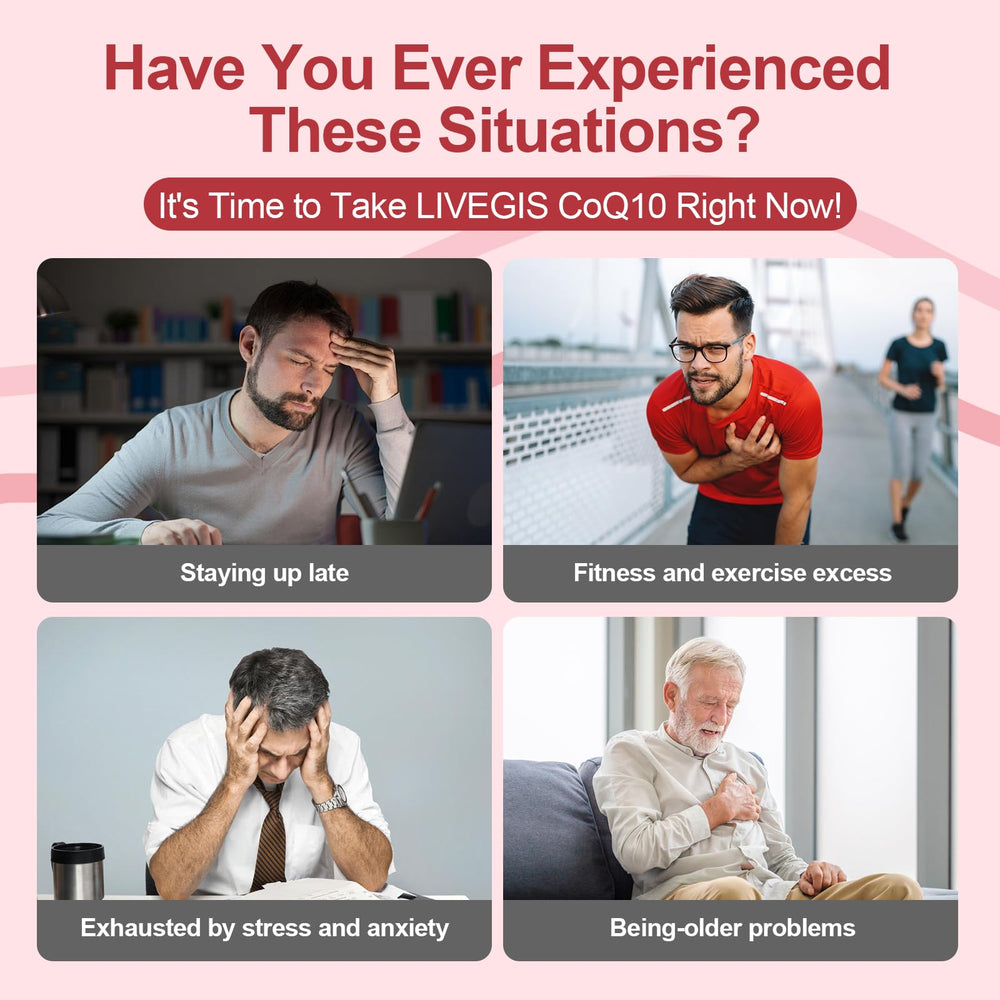 Close-up of LIVEGIS CoQ10 200mg softgels label