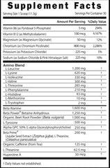 LIVEGOOD E3 bottle label closeup showing clean ingredients and hydration benefits