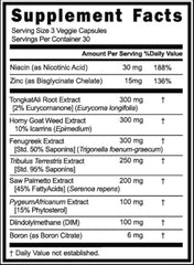 Capsules close-up from LIVEGOOD Vitality bottle