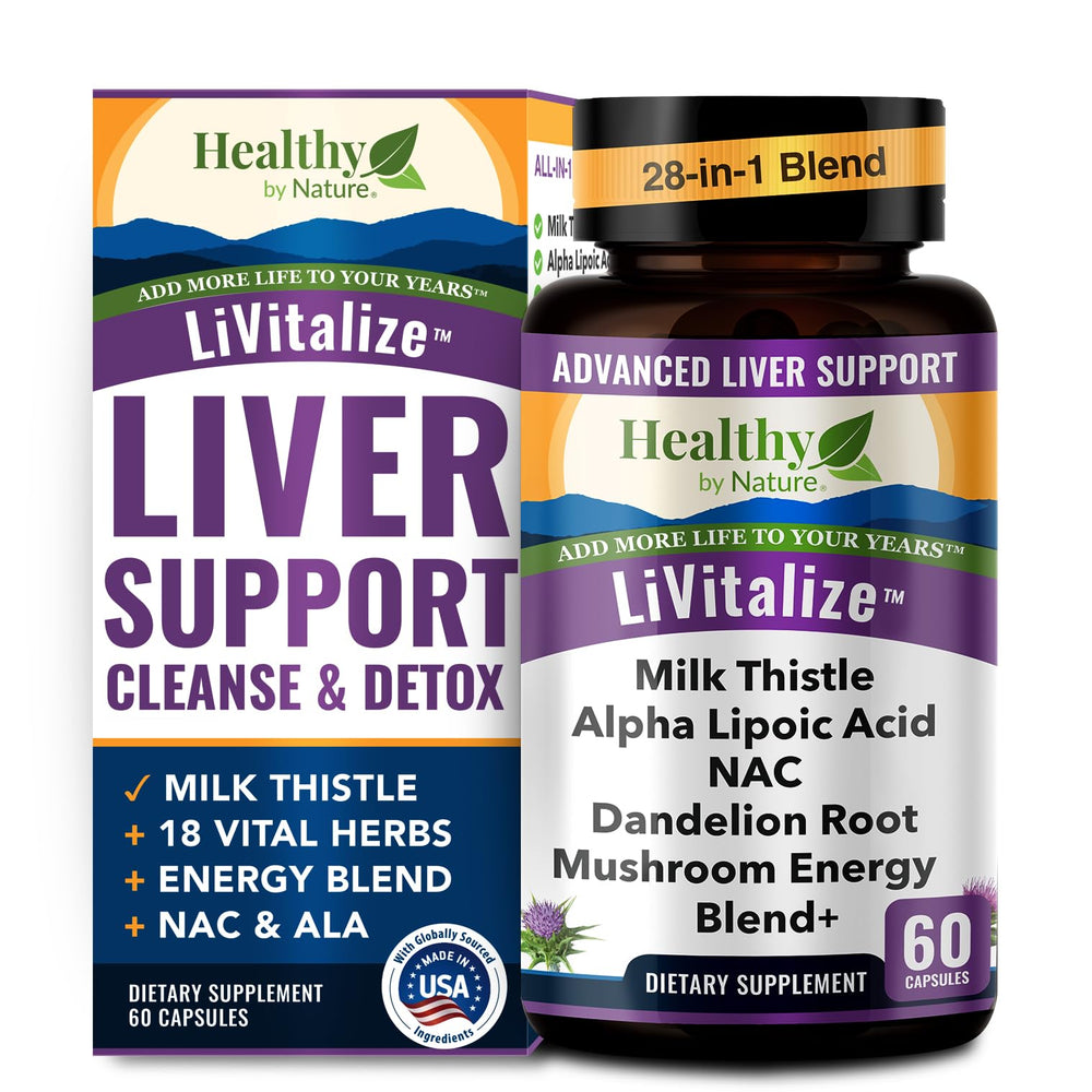 LiVitalize Liver Cleanse Detox & Repair bottle