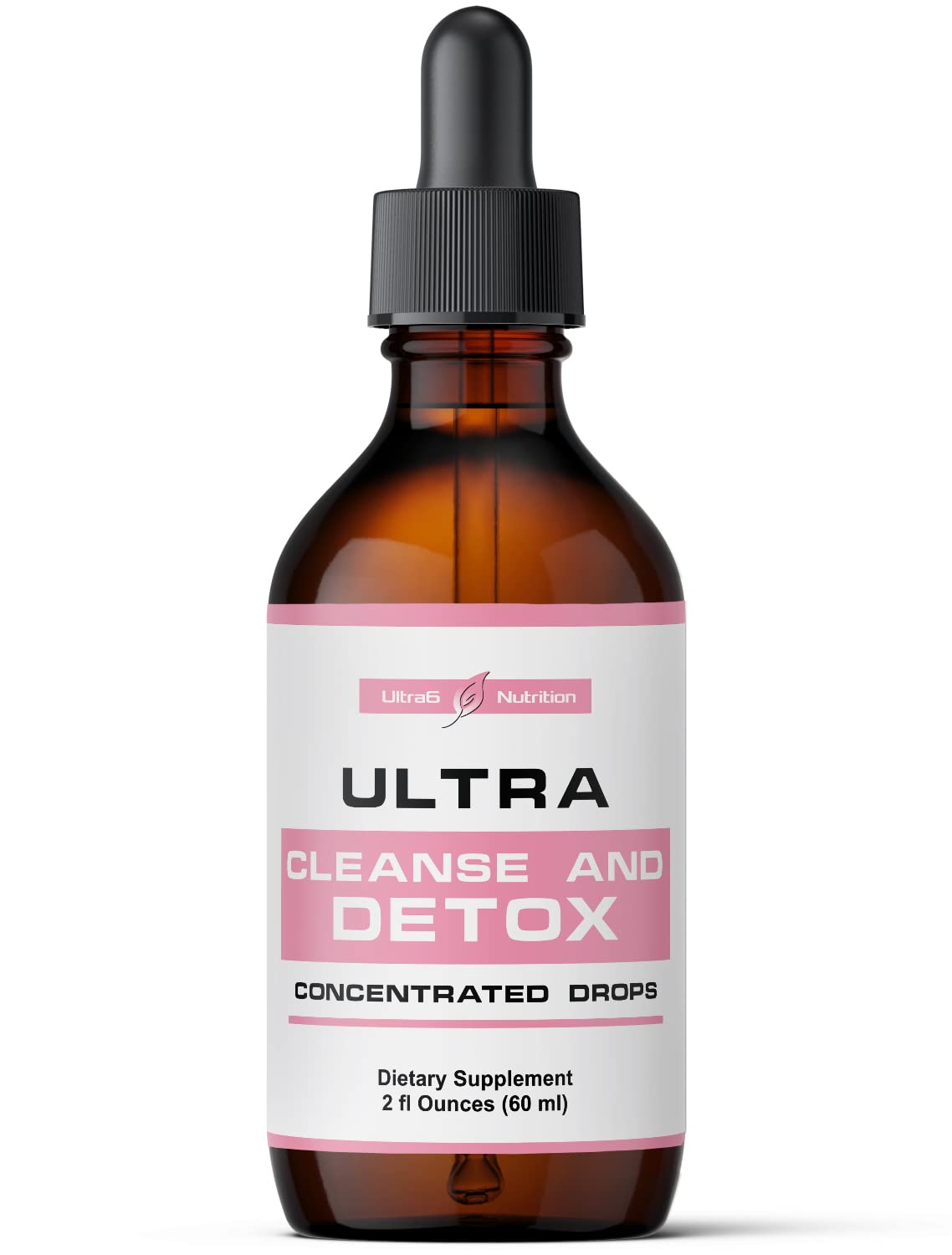 Milk thistle liver cleanse drops bottle