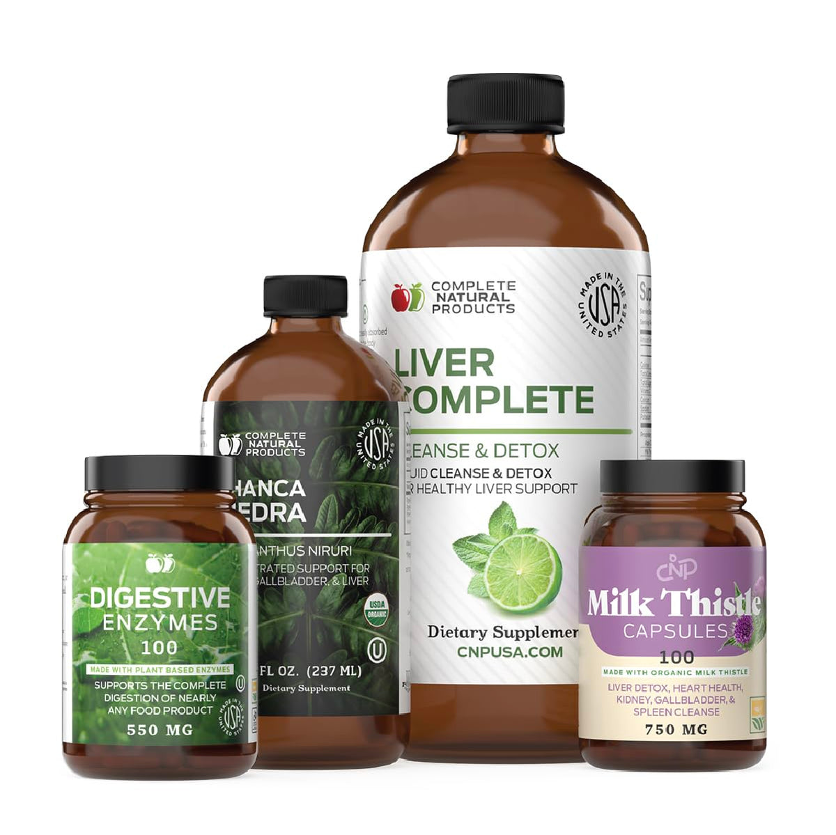 Liver Complete Bundle main product image - liquid liver detox