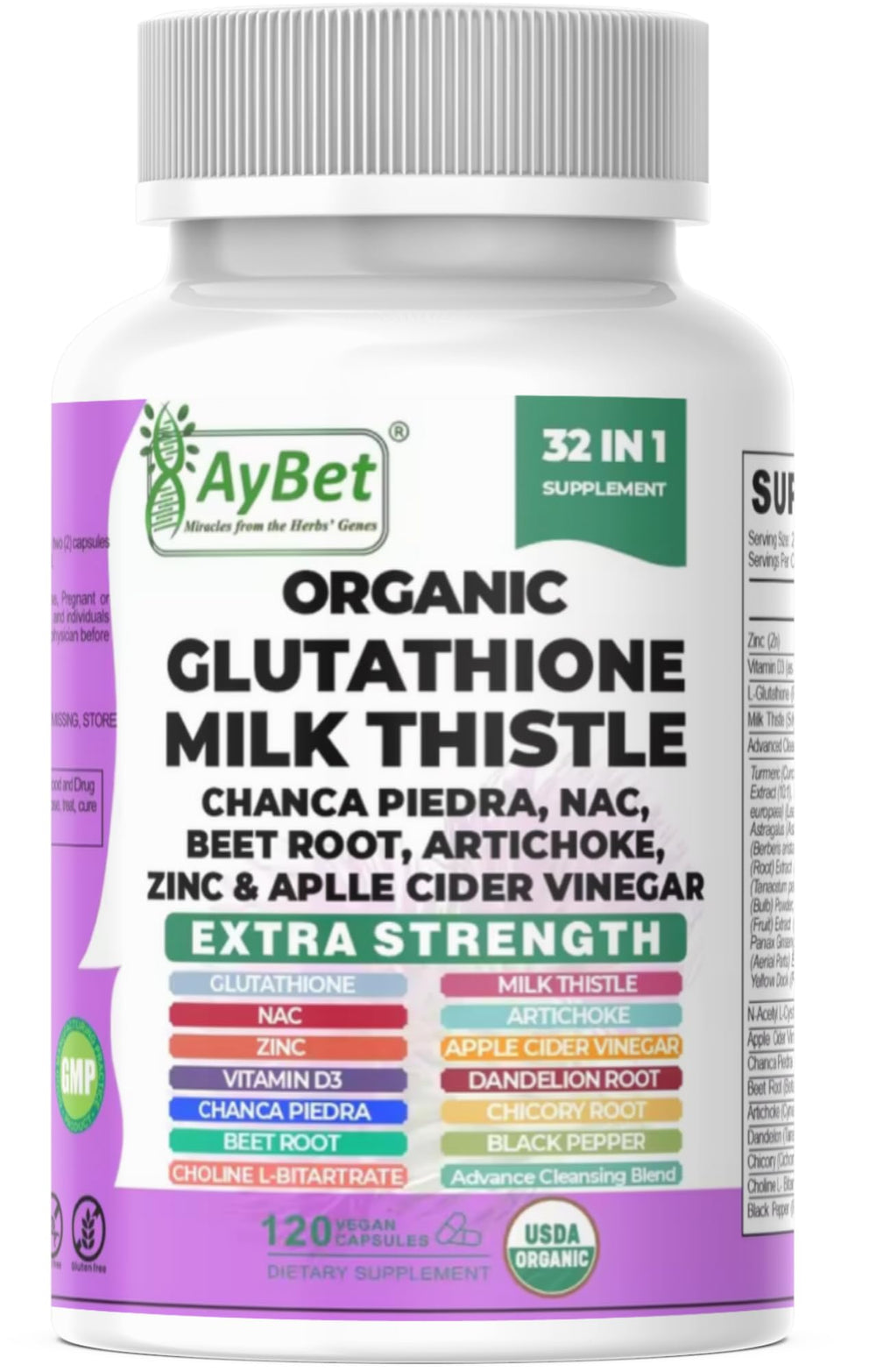 Liver health detox capsules ready to take