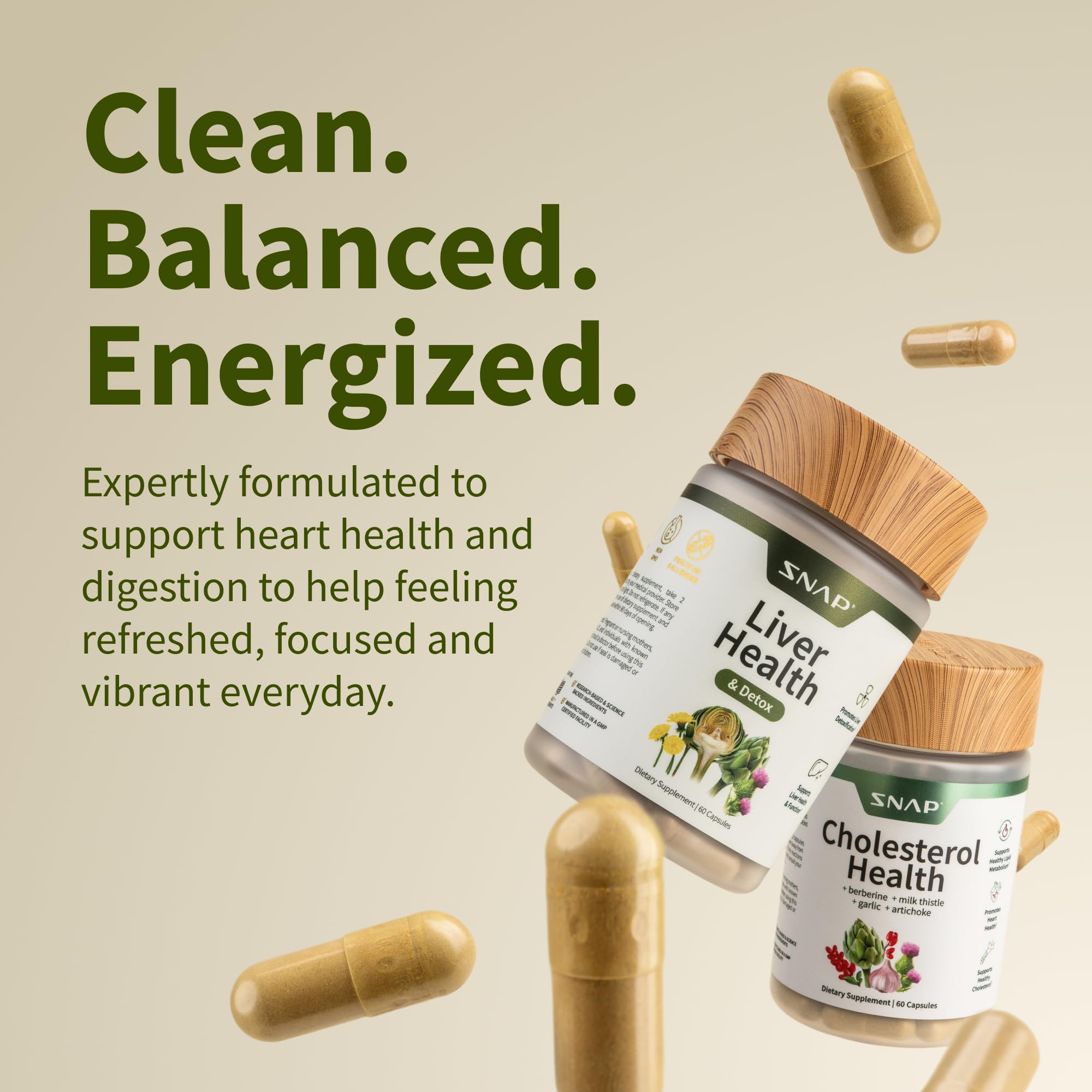 Resveratrol, dandelion extract, and turmeric illustrating antioxidant support