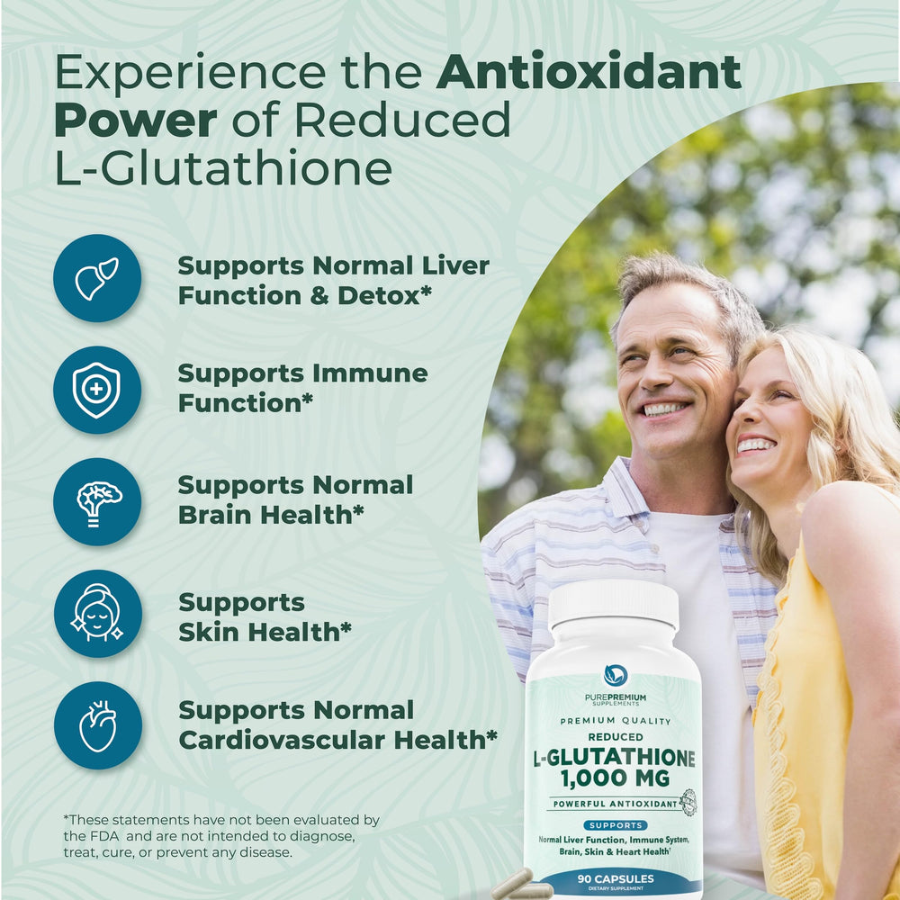 Liver detox support with glutathione