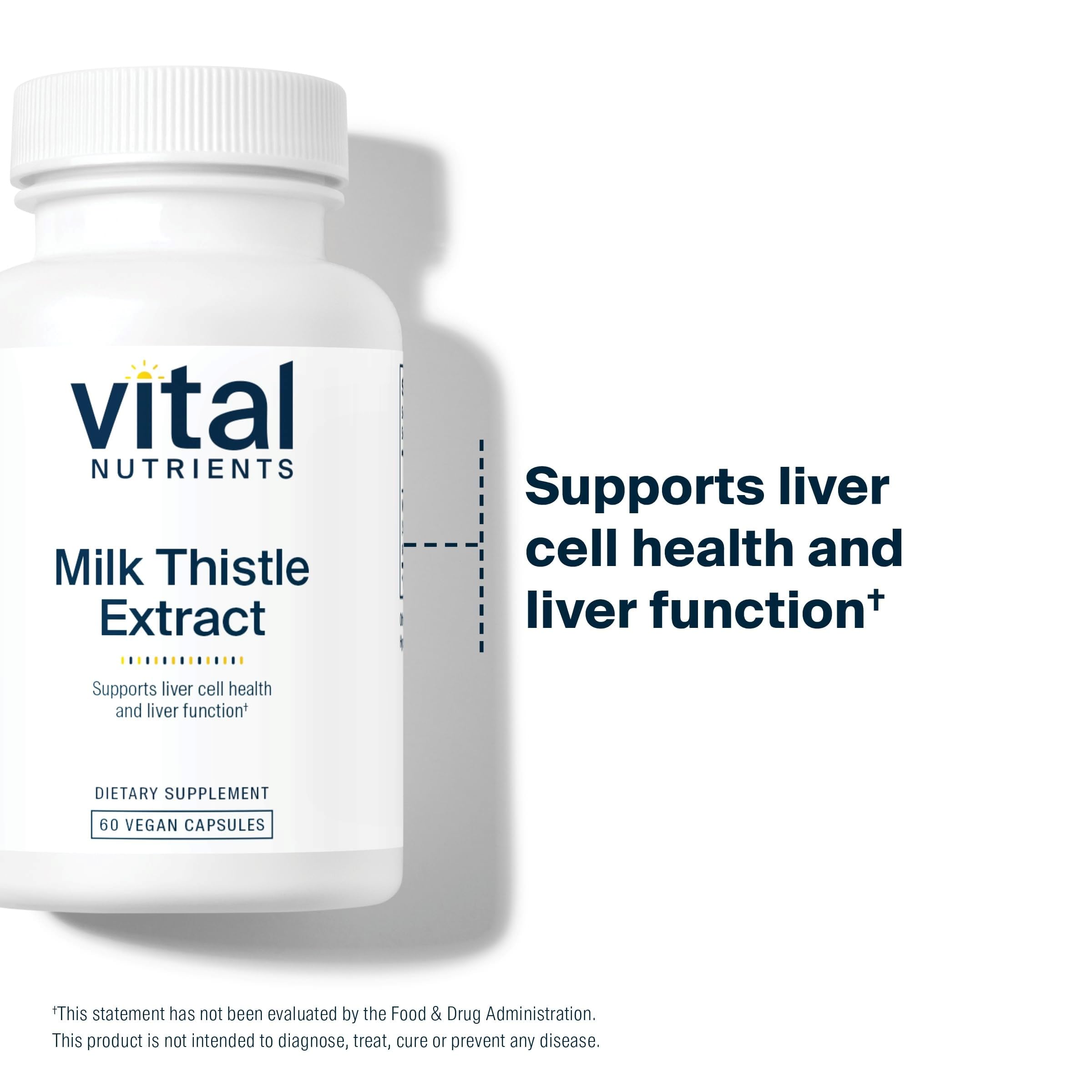 Graphic illustrating liver health benefits from milk thistle