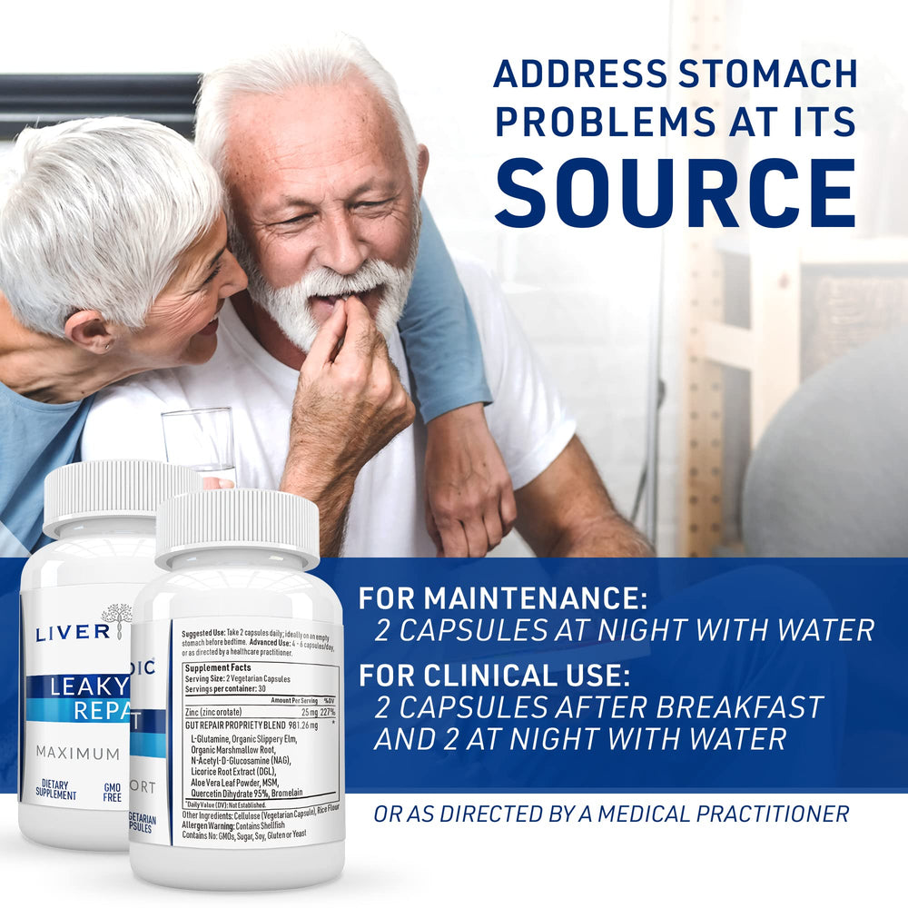 Digestive health ingredients collage Glutamine Slippery Elm NAG