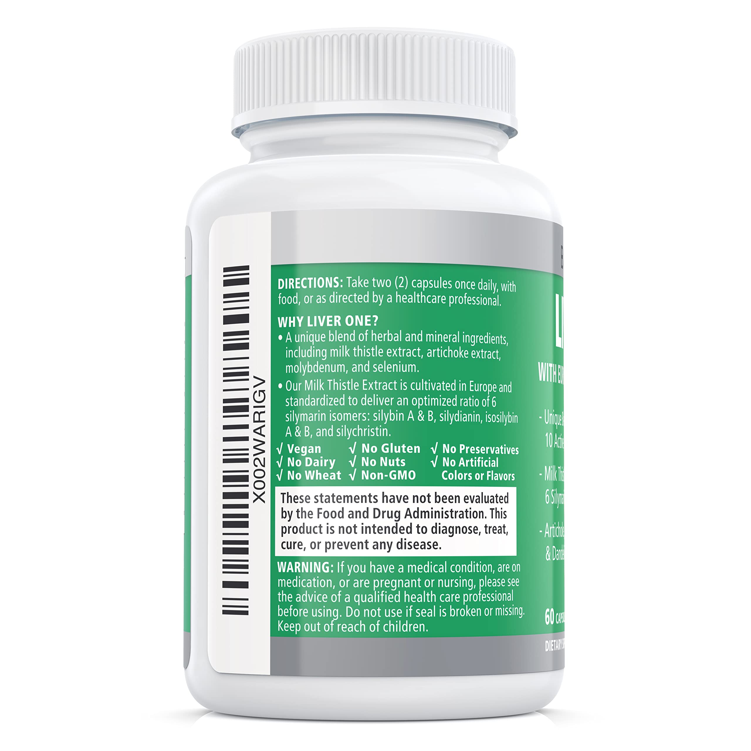 Liver One vegan capsules