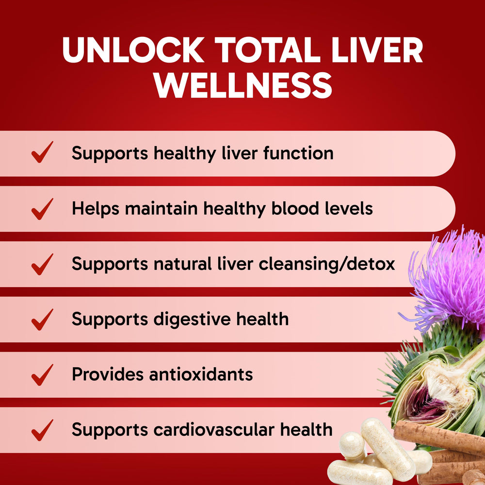Digestive health ingredients featured in Liver Support