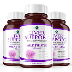 1 Body Liver Support Triple Pack bottle and capsules