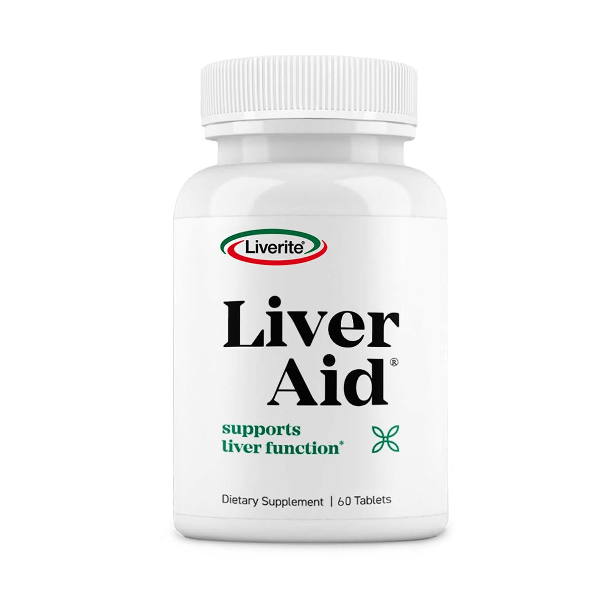 Liverite Liver Aid 60 tablets bottle front view