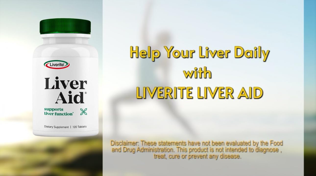 Liver health concept with liver icon and capsules