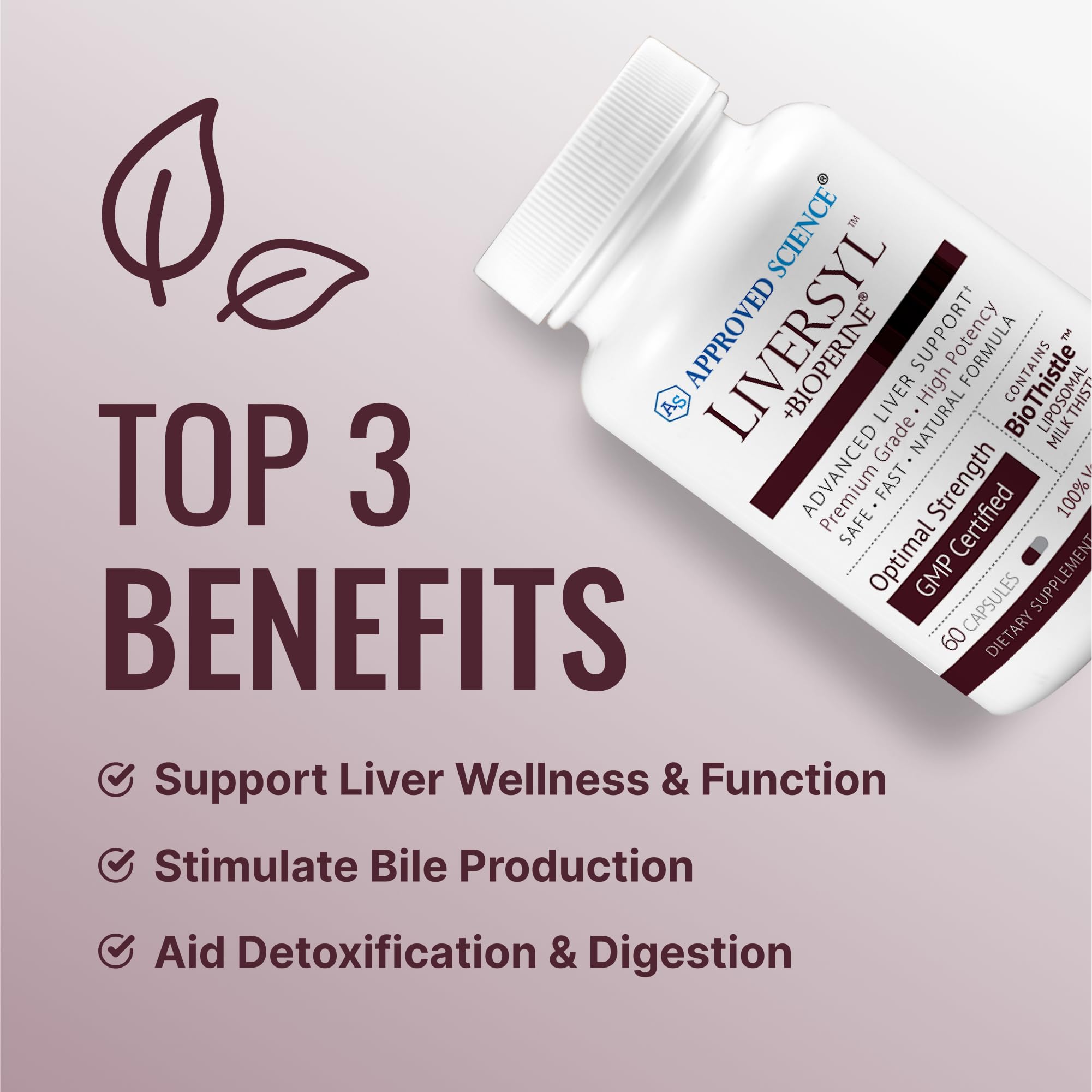 Liversyl Artichoke extract (200 mg) for liver support