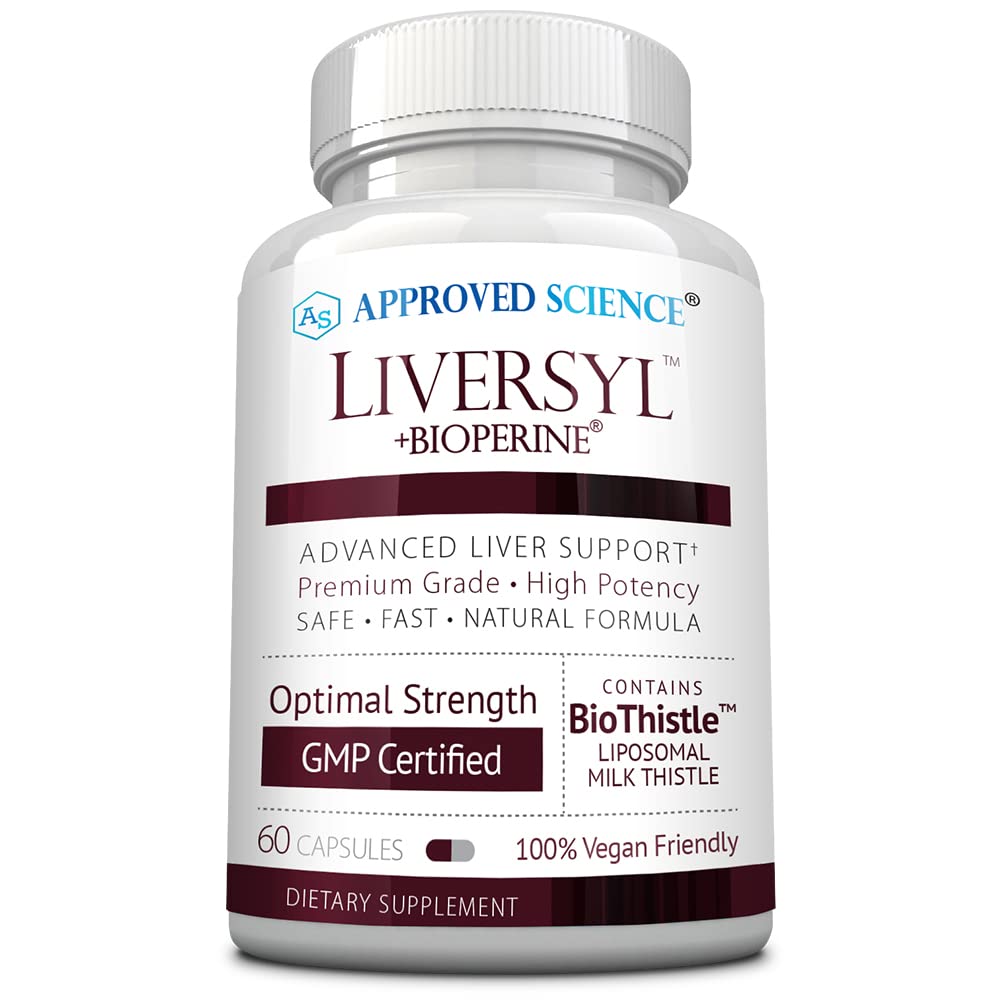 Liversyl Milk Thistle (300 mg, 80% silymarin) with sunflower phospholipids