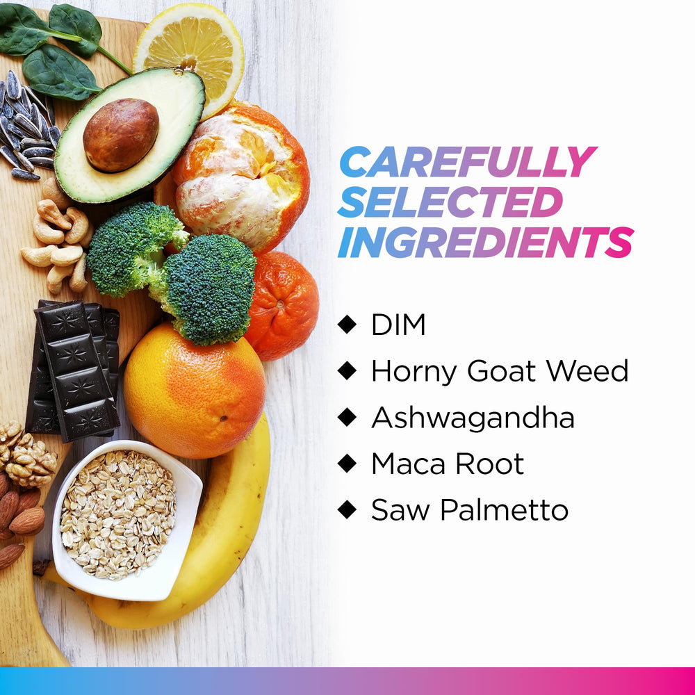 Livingood Daily ashwagandha-maca-dim ingredients illustration showing energy and mood support