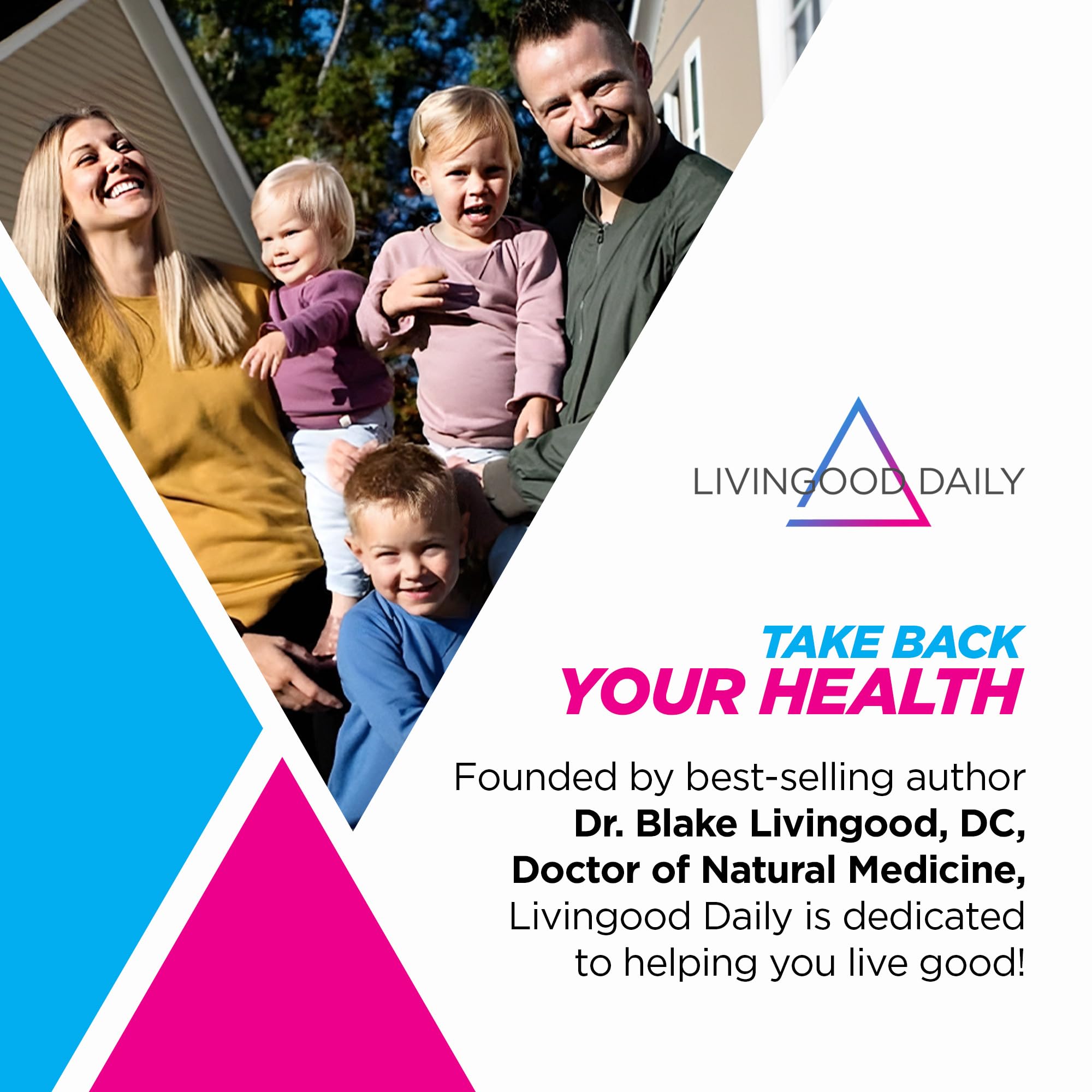 Livingood Daily Electrolytes powder on the kitchen counter for daily hydration