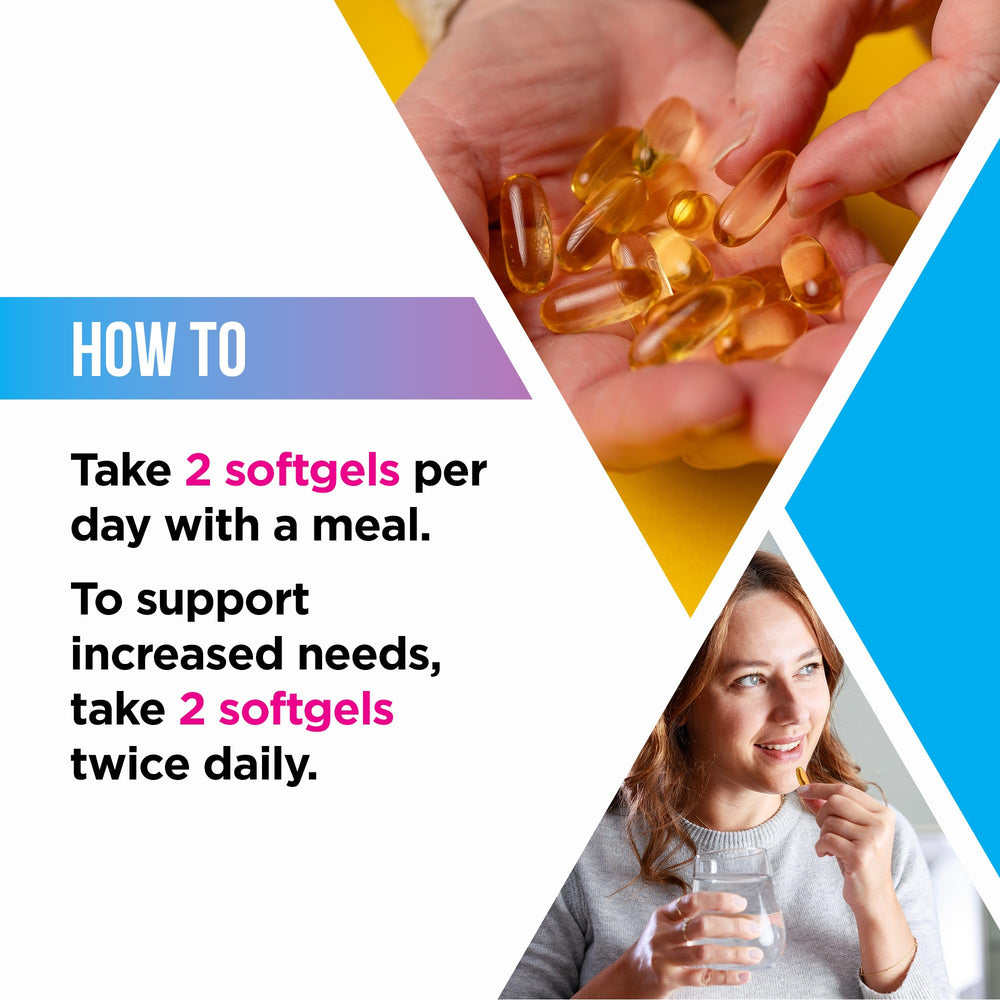 DHA and EPA omega-3 fish oil blend