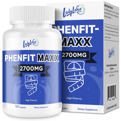 LivLyLuxe PhenFit-Maxx bottle label highlights metabolism-supporting ingredients.