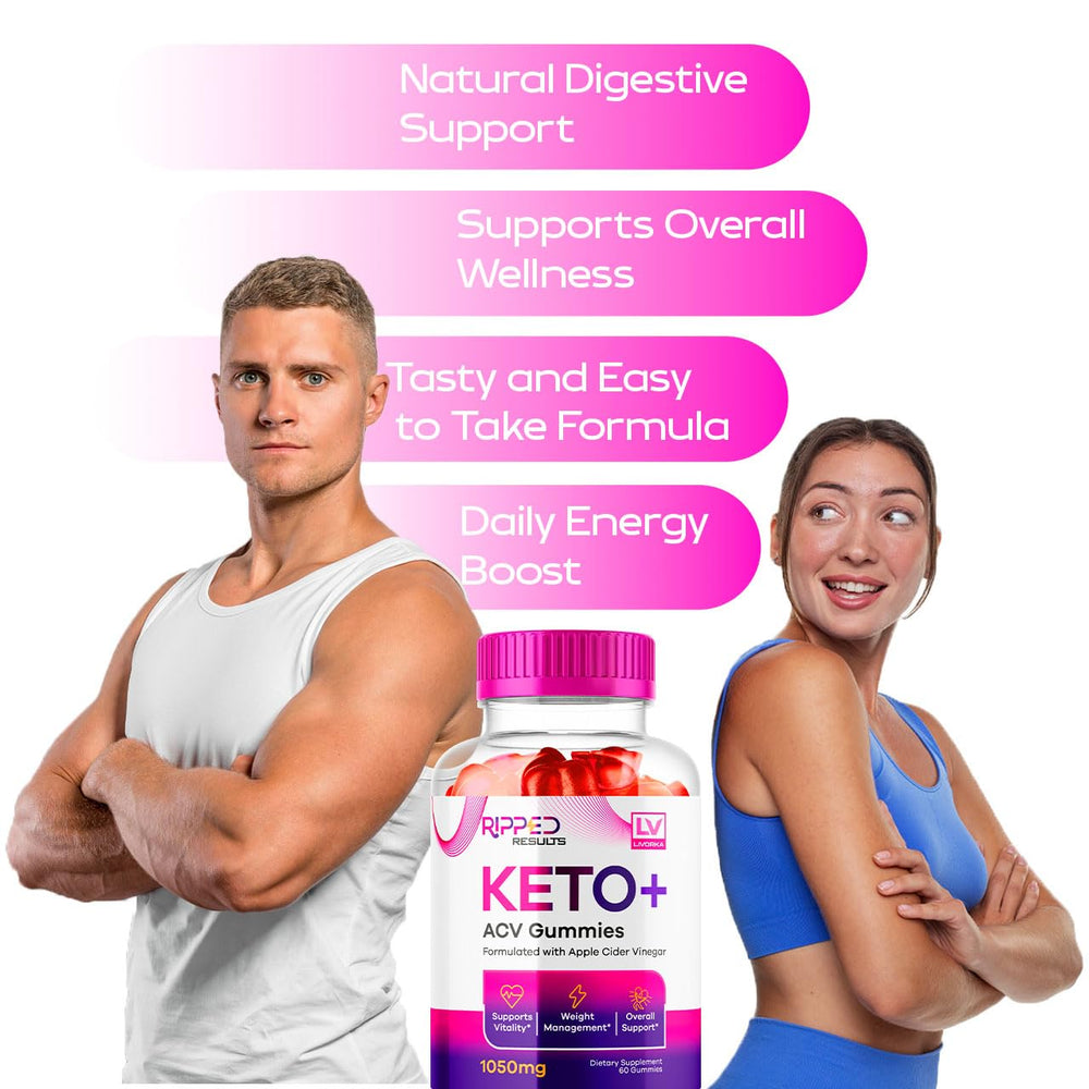 LIVORKA Ripped Results ACV Gummies bottle and packaging