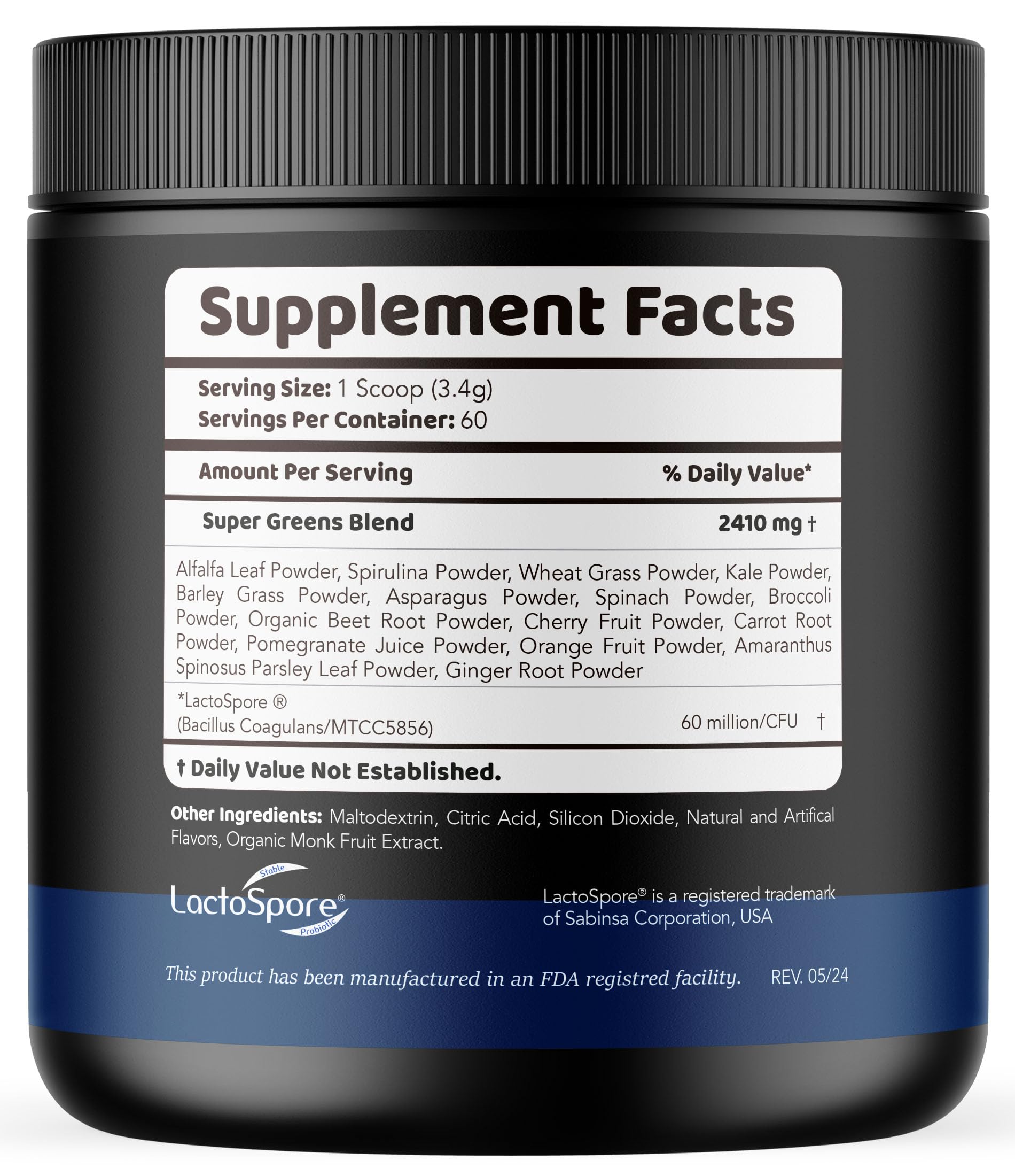 LIVORKA Nitric Boost Ultra Purple Powder scoop and serving size for 60 servings.