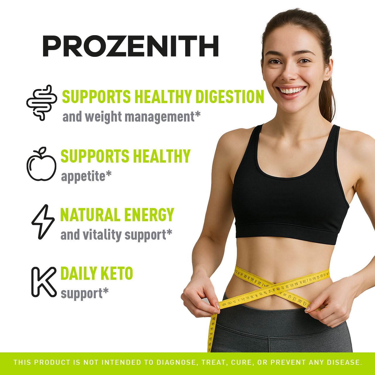 Close-up of LIVORKA Prozenith Pro label on Capsules bottle