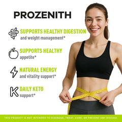 Close-up of LIVORKA Prozenith Pro label on Capsules bottle