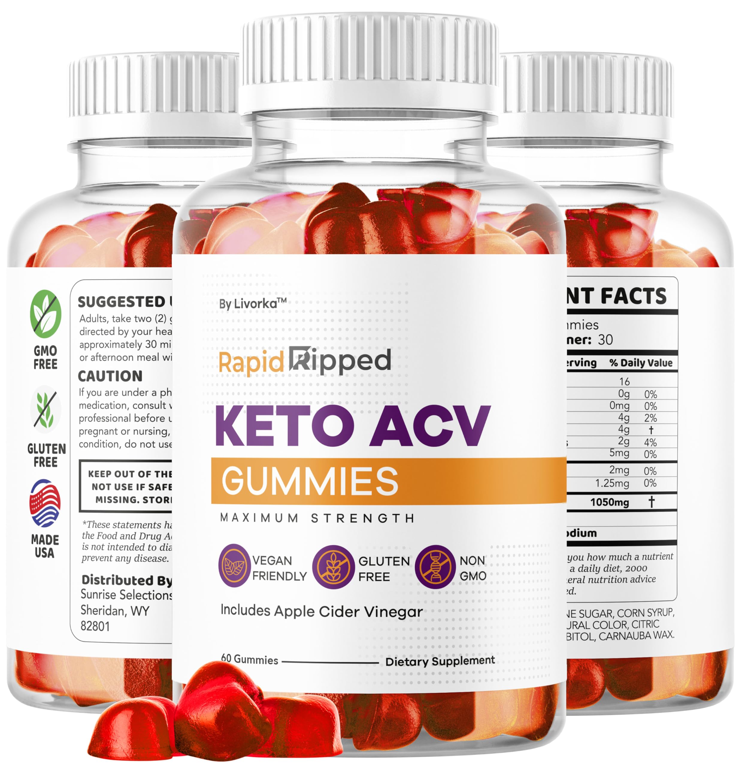 LIVORKA Rapid Ripped Keto Travel Pack adds wellness on trips.