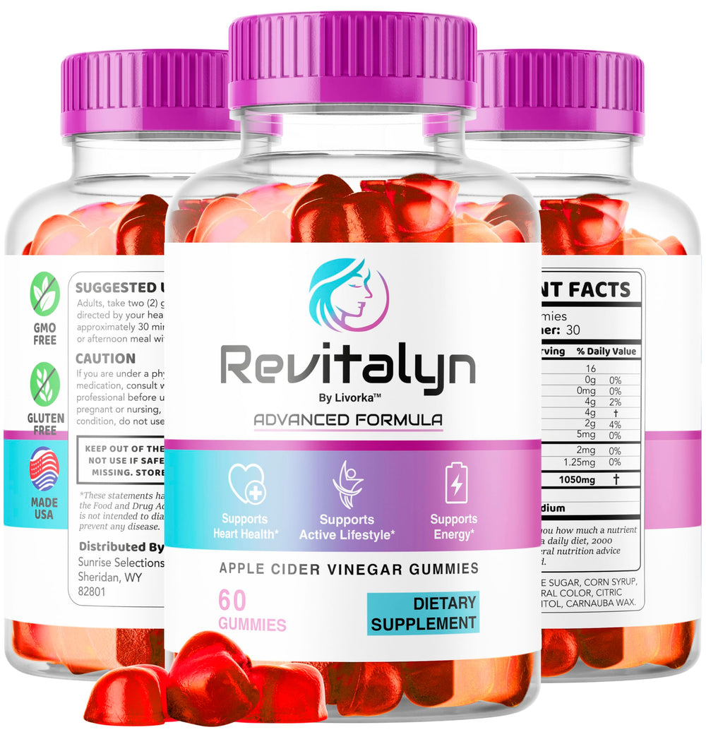 LIVORKA Revitalyn hero-shot conveys premium wellness appeal.