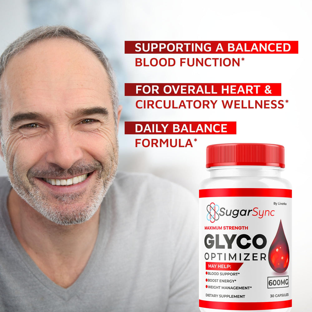 LIVORKA Glyco Optimizer capsules closeup highlights vegan non-GMO formula.