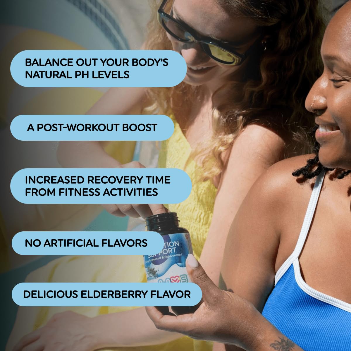 Made in USA GMP-certified facility badge associated visuals