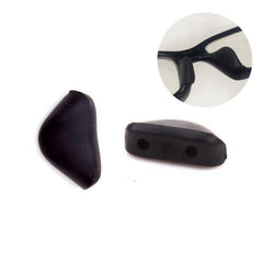 Two-hole plug-in nose pads with 2mm hole diameter for universal fit