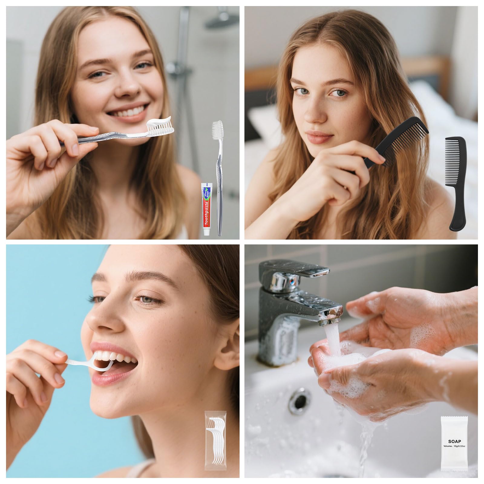 Hygiene kit suitable for hotel, camping, home and travel by LLHQAMT