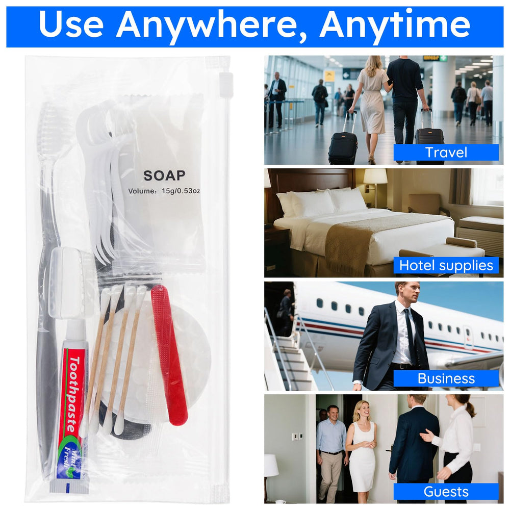  assorted items in LLHQAMT travel hygiene kit