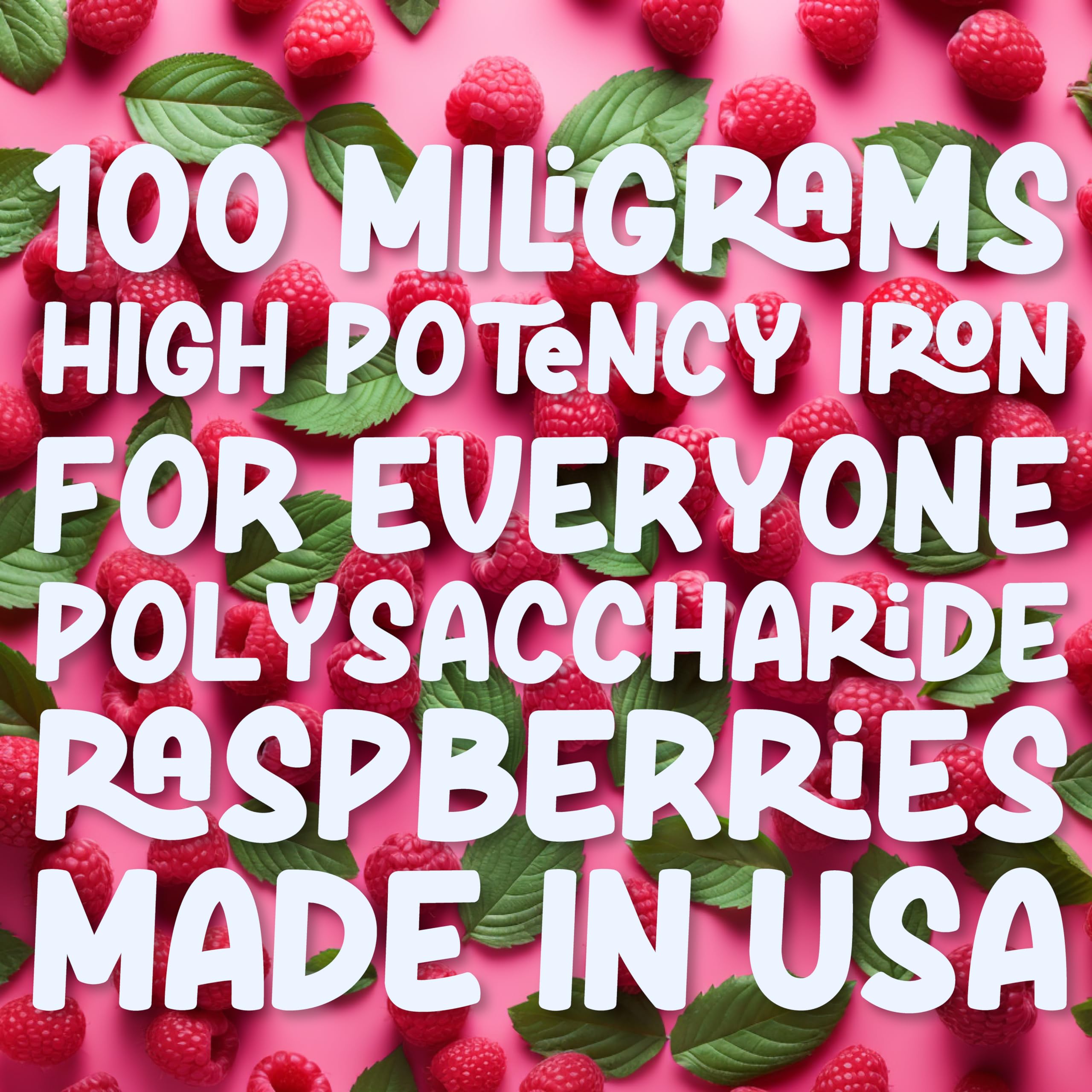 Graphic representing energy support from iron supplement