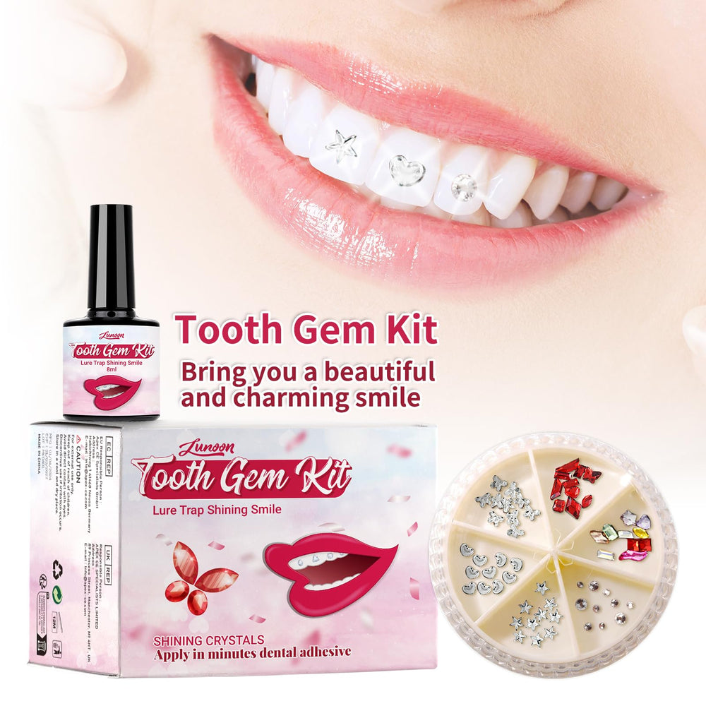 C shaped lip support and LED light