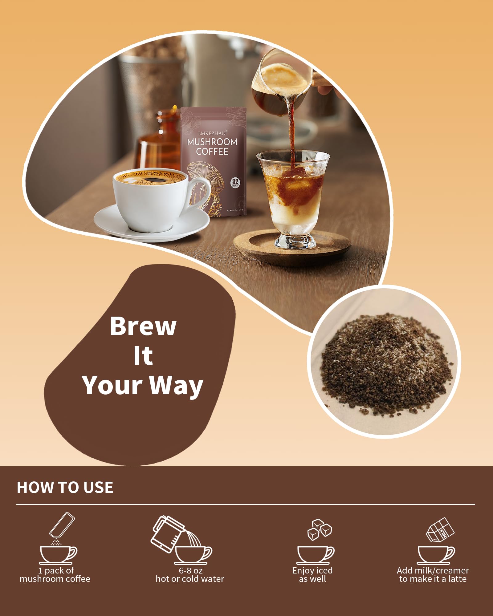 Each 32-stick single-serve sachet for travel and convenience