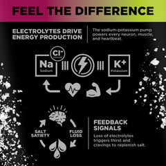 Close-up of LMNT Sparkling Electrolyte Drink can label