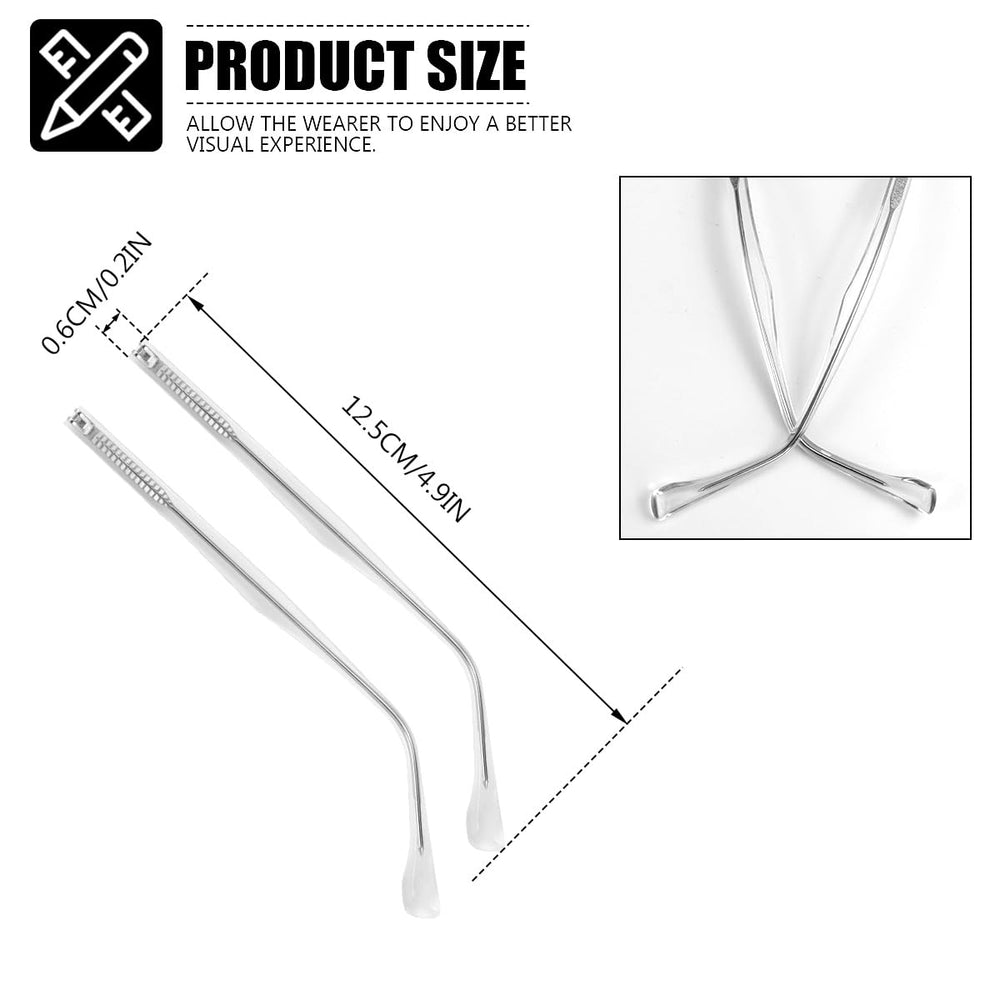 Close-up of metal and plastic replacement arm construction