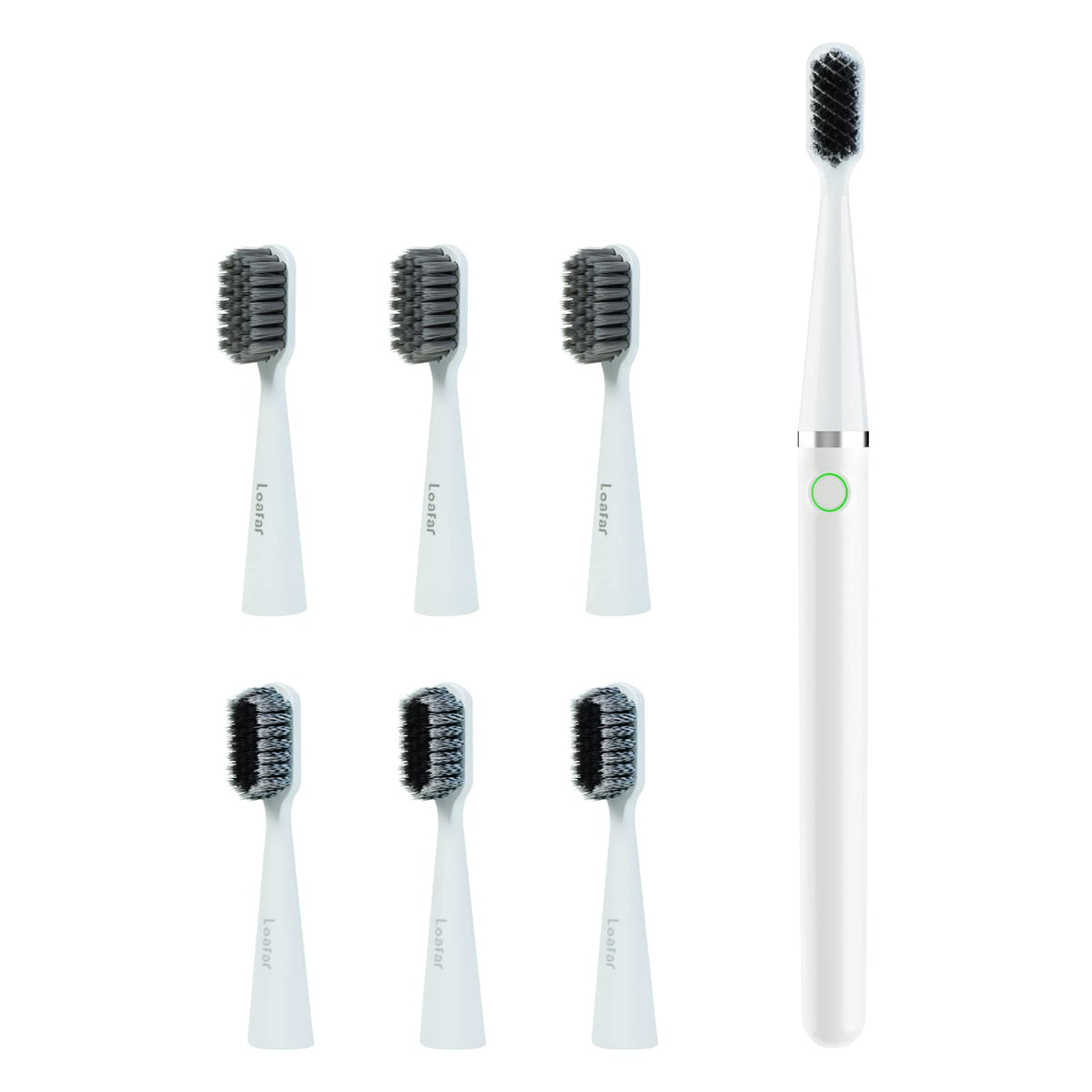 Loafar Sonic Electric Toothbrush White – front view