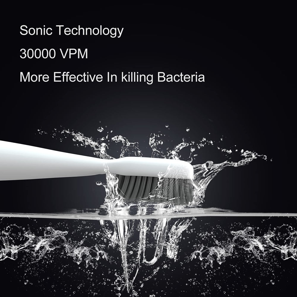 Loafar Sonic Electric Toothbrush White – side view