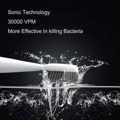 Loafar Sonic Electric Toothbrush White – side view