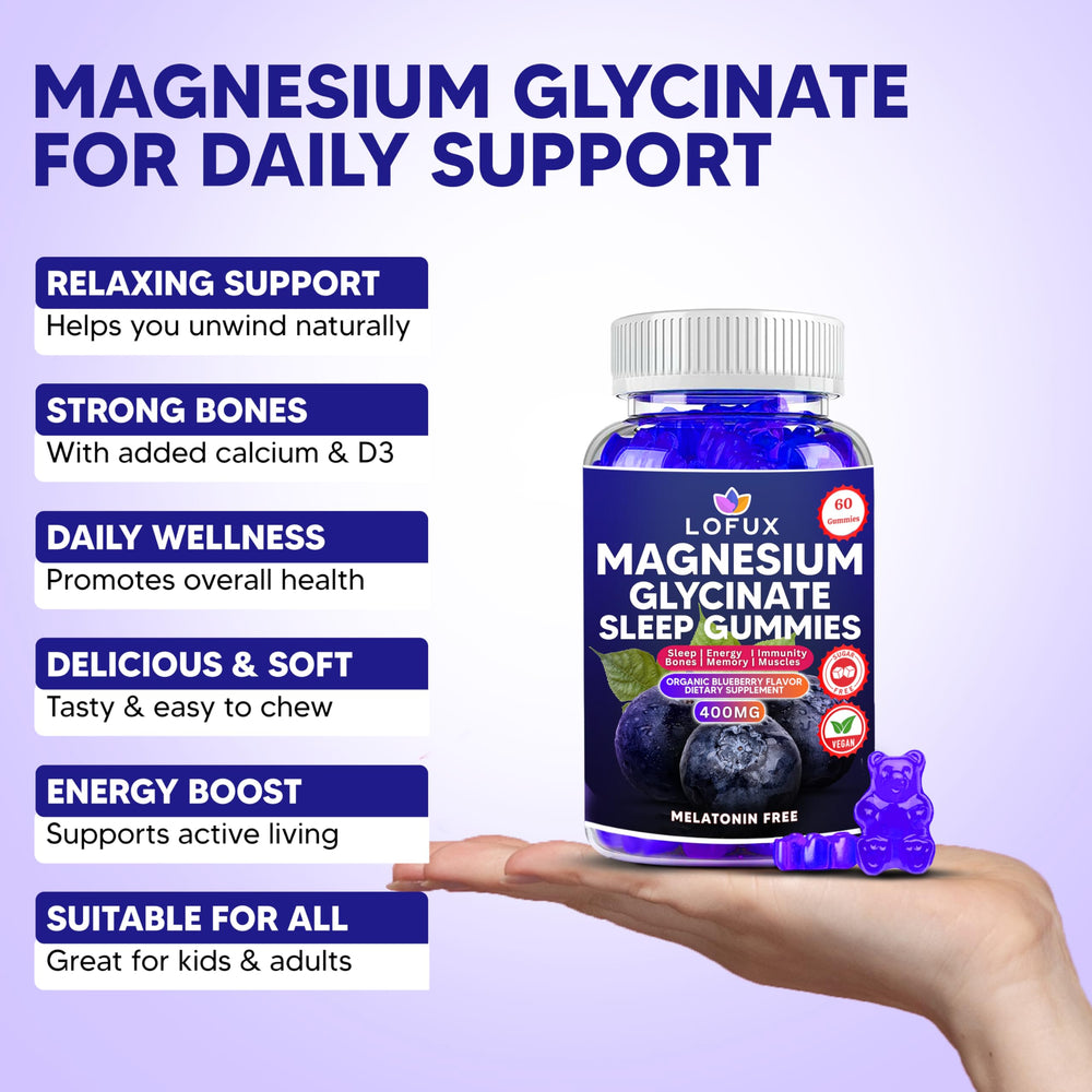 Gummies on the go with bottle and a single gummy