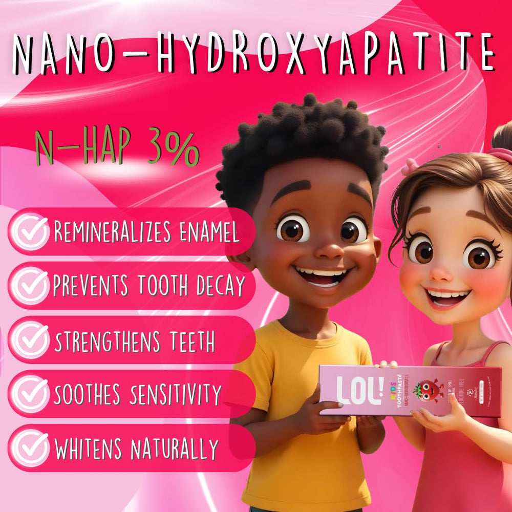 Peppermint flavor for LOL Kids Toothpaste
