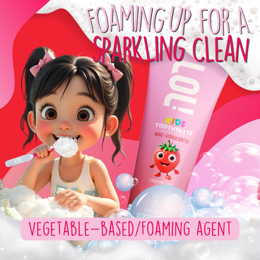 Toothpaste enriched with probiotics and vitamins A, C, and E
