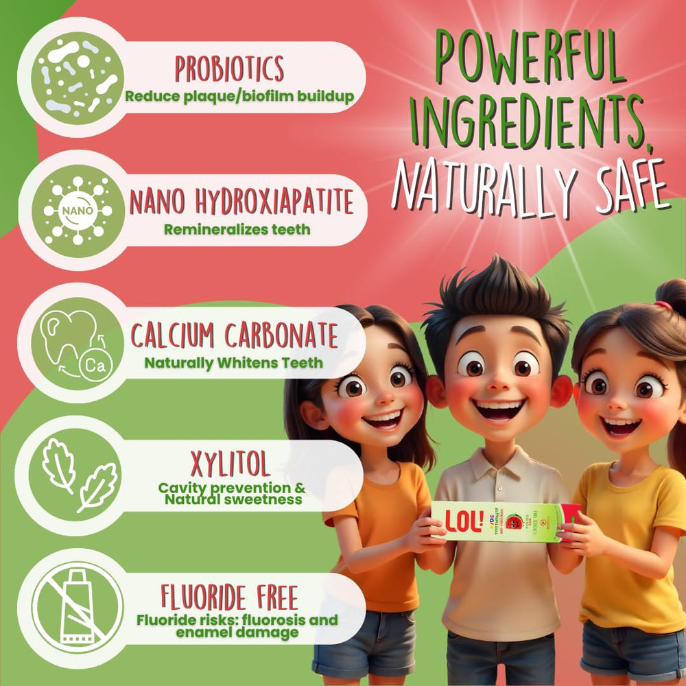 SLS-free label and ingredients highlight