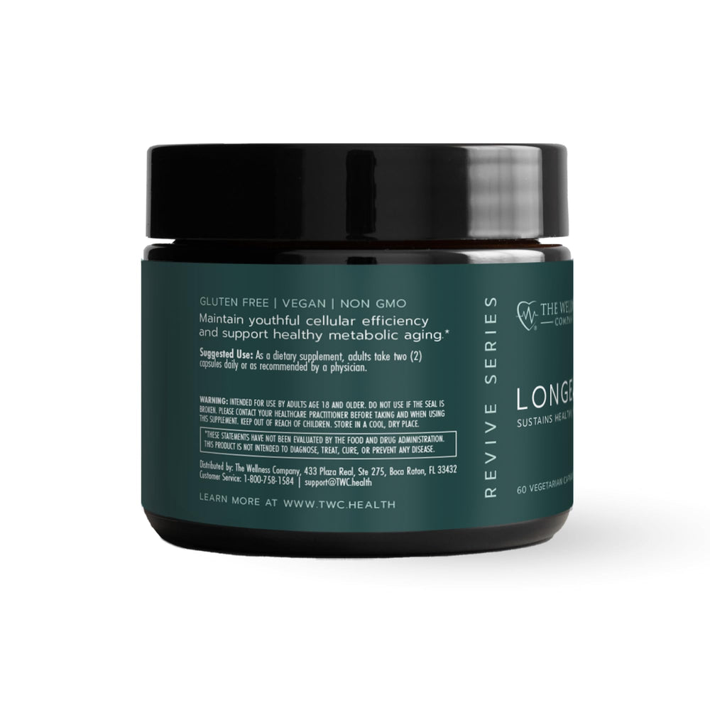 Close-up of NR nicotinamide riboside capsule